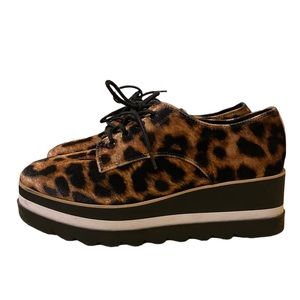 Aldo Animal Print Sneakers Size 7